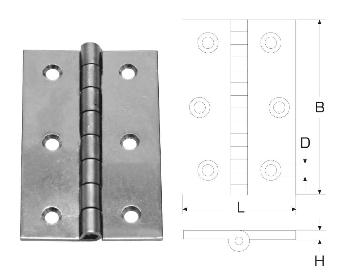 Slika Pant a2 50x1,5x80