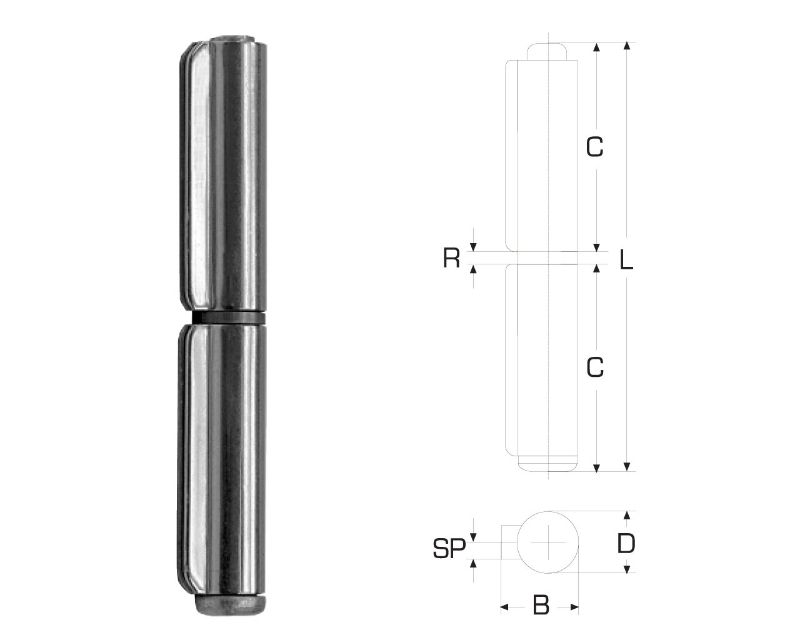 Slika Pant za var. s 2 krilca a2 100mm