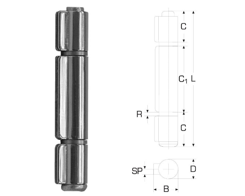 Slika Pant za var. s 3 krilca a2 100mm