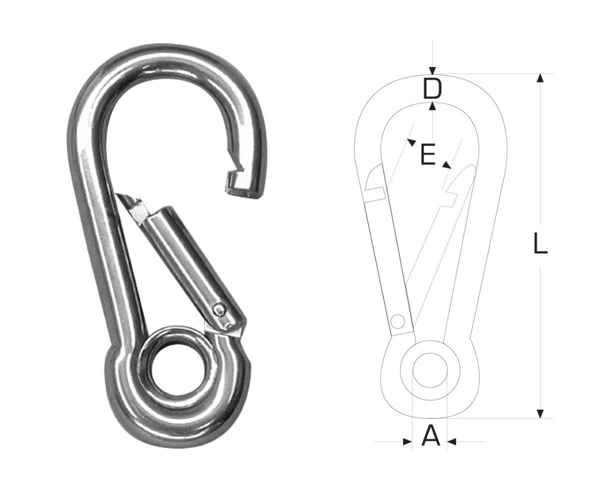 Slika Karabiner a4 11x120