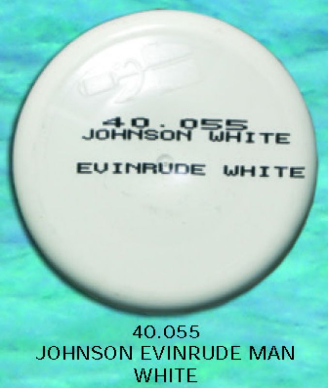 Slika Boja u spreju 400ml, johnson evinrude man white