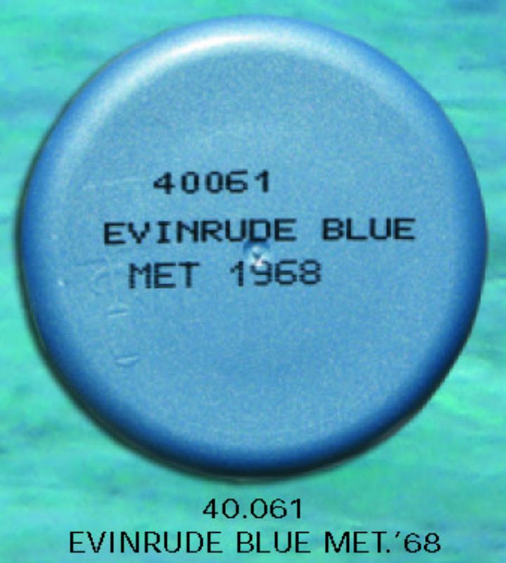 Slika Boja u spreju 400ml, evinrude blue met. '69-'82