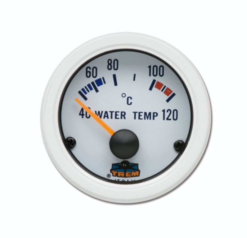 Slika Pokazivač temperature vode Ø57mm, bijeli