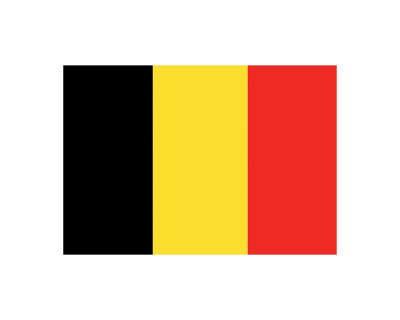 Slika Zastava za brod-Belgija 30x45cm