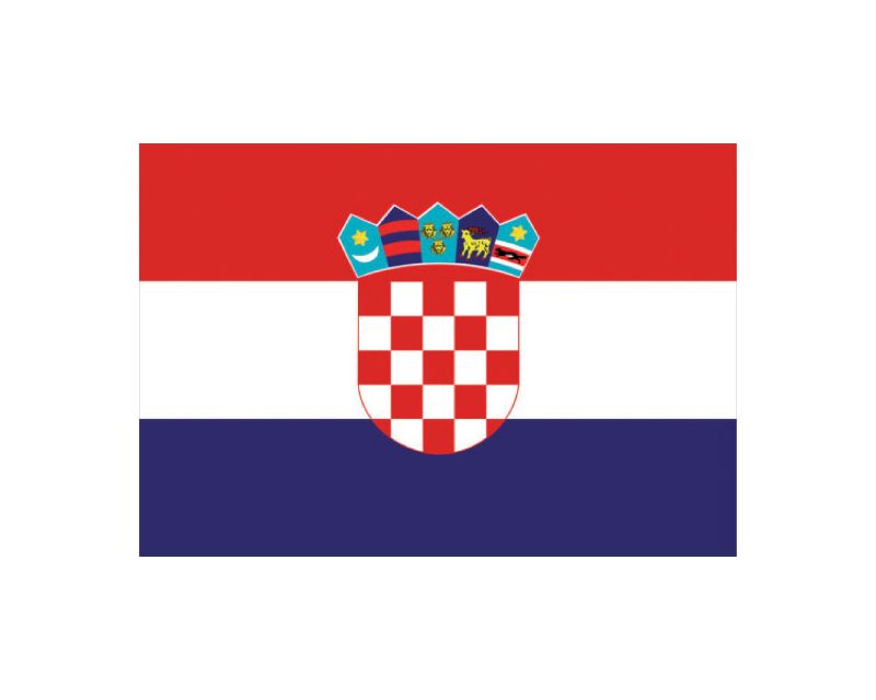 Slika Zastava za brod-Hrvatska 20x30cm