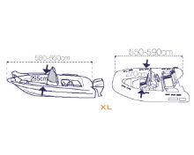 Slika Cerada za čamac 580-650cm, 295cm, xl