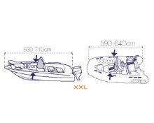 Slika Cerada za čamac 630-710cm, 380cm, xxl