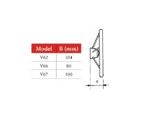 Slika Volan v62 inox-mahagoni