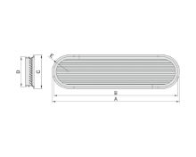 Slika Rozeta 450x130/r55 aluminij