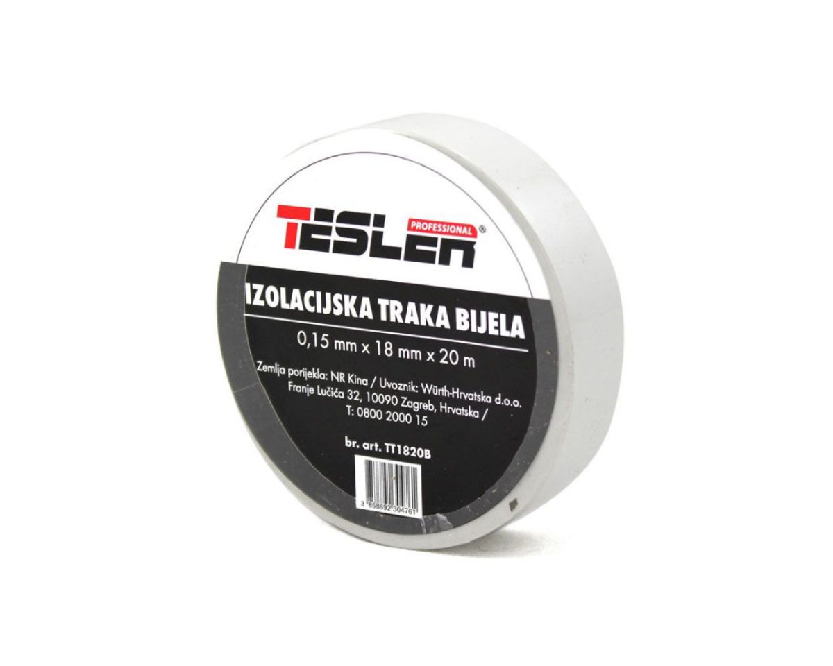 Slika Izolir traka bijela 20m 18mm