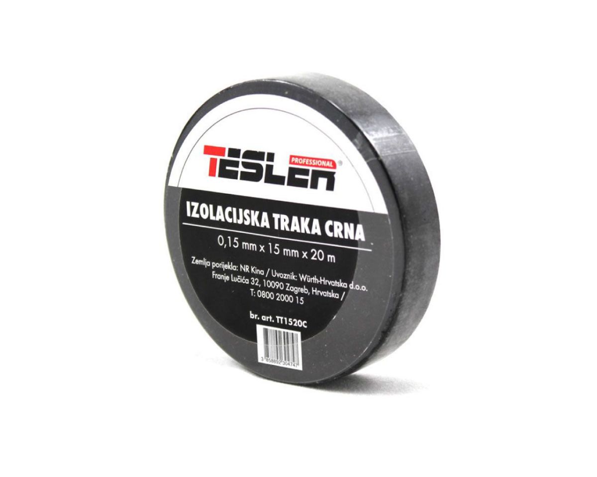 Slika Izolir traka crna 20m 15mm