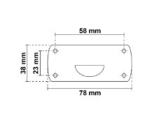 Slika Sidreno svjetlo Pole360° 230mm, model C, serija "Bijela"