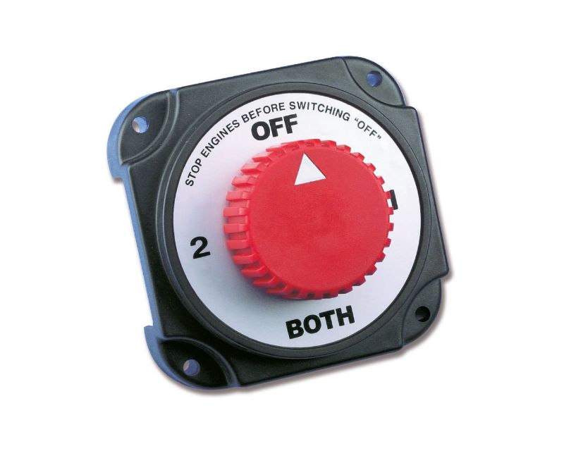 Slika Sklopka za dva akumulatora 140x140x75mm