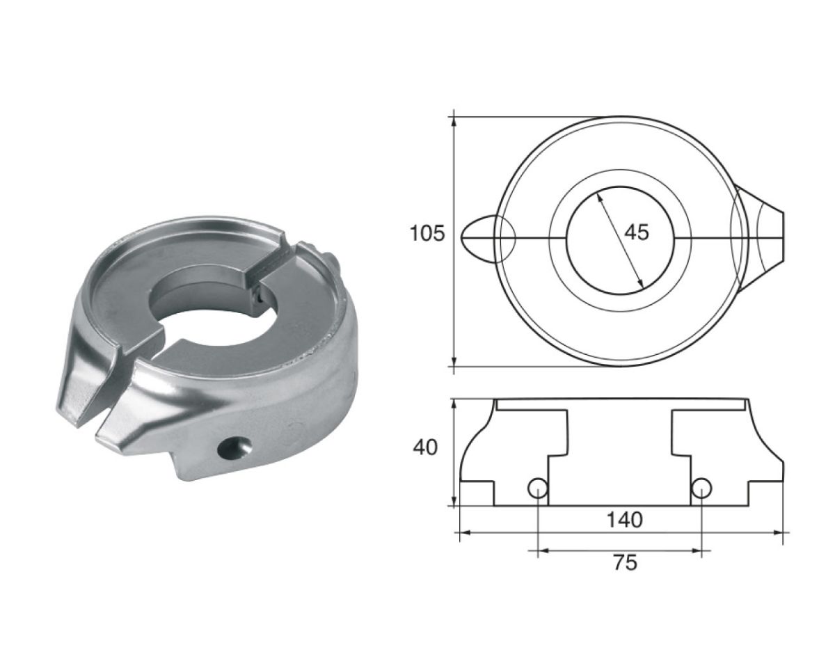 Slika Cink anoda volvo penta sail drive