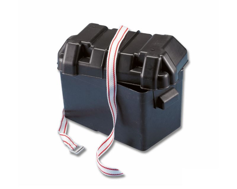 Slika Kutija za akumulator 185x355x263mm crna