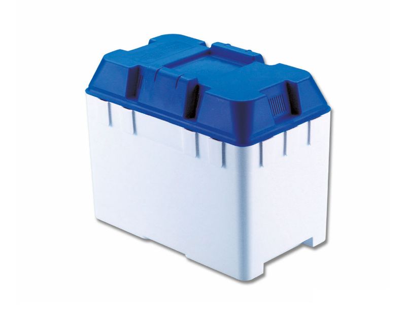 Slika Kutija za akumulator 197x337x268mm plava