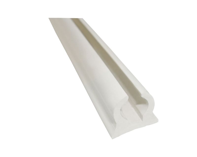 Slika Kanalica za tende i cerade, bijela, 4m
