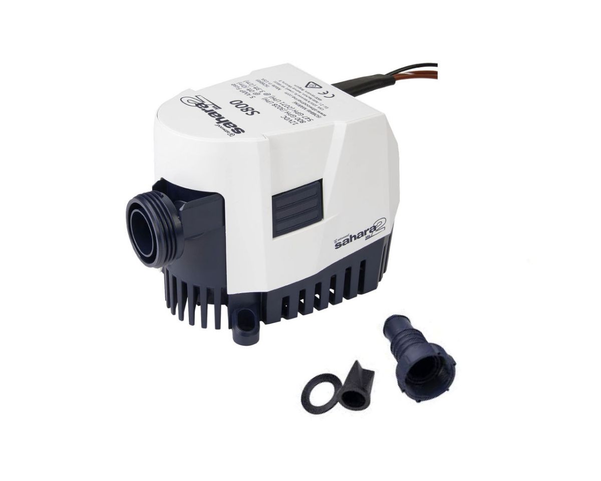 Slika PUMPA SAHARA MK2 800GPH AUTOMATIC, 12V, RAVNI PRIKLJUČAK