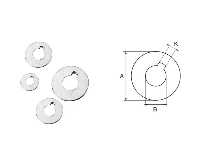 Slika Inox prsten za Ø25mm