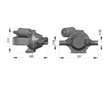 Slika Pumpa za otpadne vode, 12V, priklj.38mm