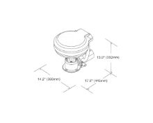 Slika Toalet električni 12V/15A 360x445x352mm