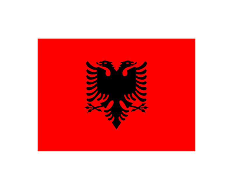 Slika Zastava za brod-albanija 20x30cm