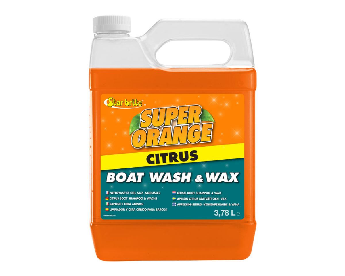 Slika Super orange citrus boat wash & wax 3,79l