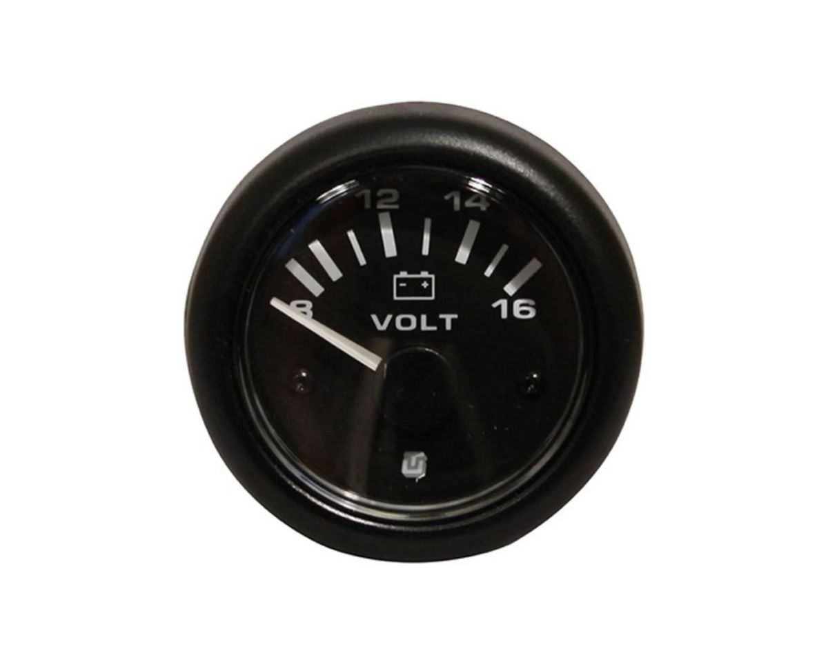 Slika Voltmeter 8-16V DC crni (UF 60529WK)