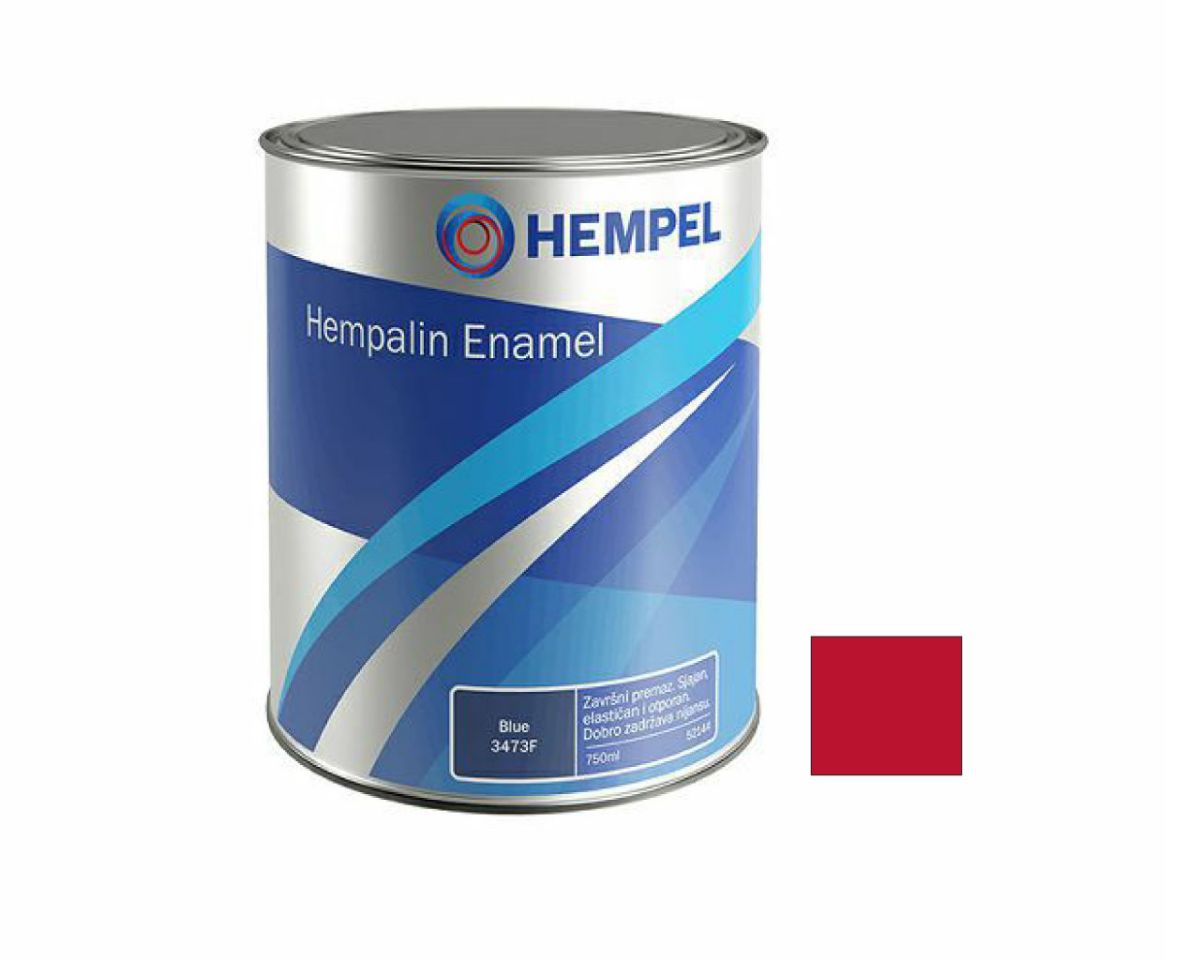 Slika Hempel enamel 52144/50800 crveni 0,75l