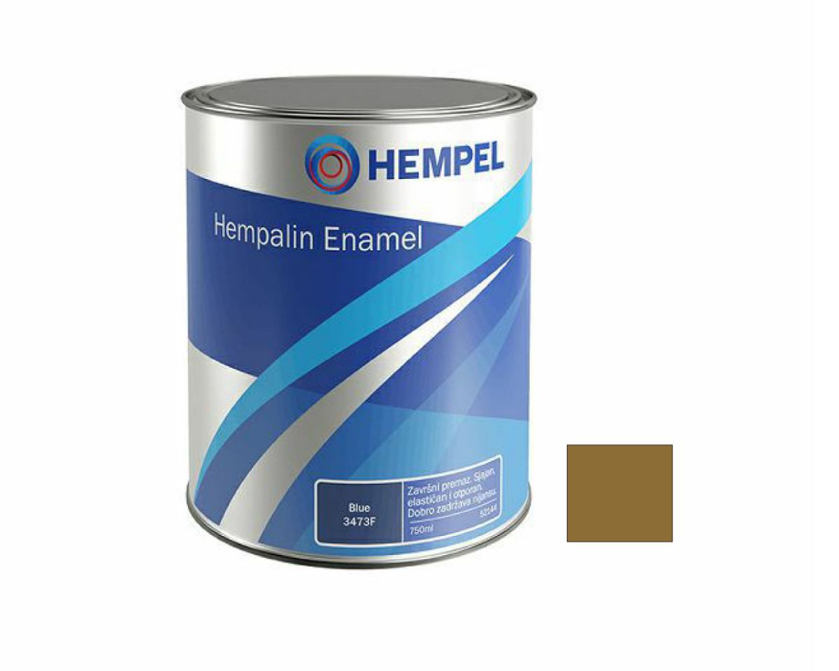 Slika Hempel enamel 52144/60050 smeđi 0,75l