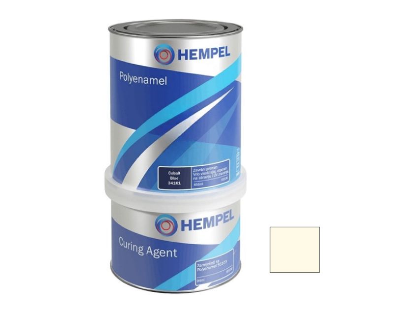 Slika Hempel polyenamel 55103/14740 krem bijeli 0,75l