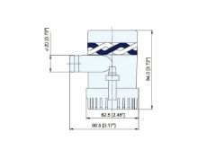 Slika Pumpa za vodu 500gph 12v