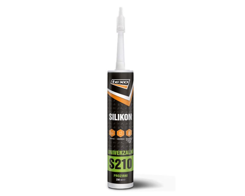 Slika Texo silikon univerzalni prozirni 280ml