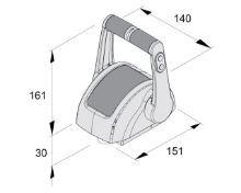 Slika Komanda, inox, 2 motora