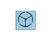 Slika Navlaka za prekidač sa simbolom ''auto-pilot''