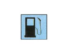 Slika Navlaka za prekidač sa simbolim "pumpa benzina"