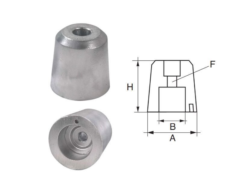 Slika Cink reggiani f-rg-4, za Ø35mm