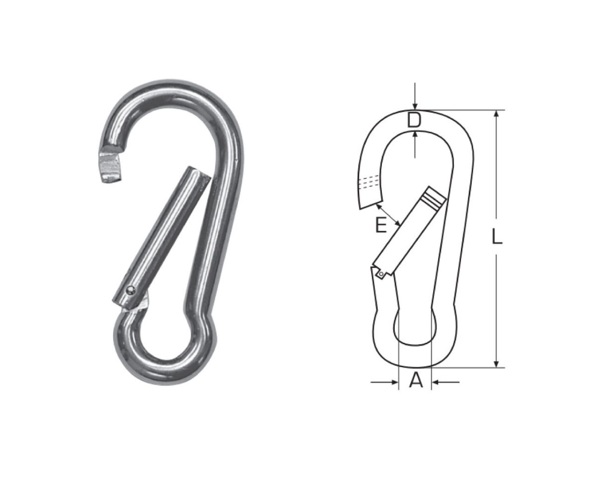 Slika Karabiner a4 10x100