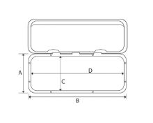 Slika Poklopac crni 270x375mm
