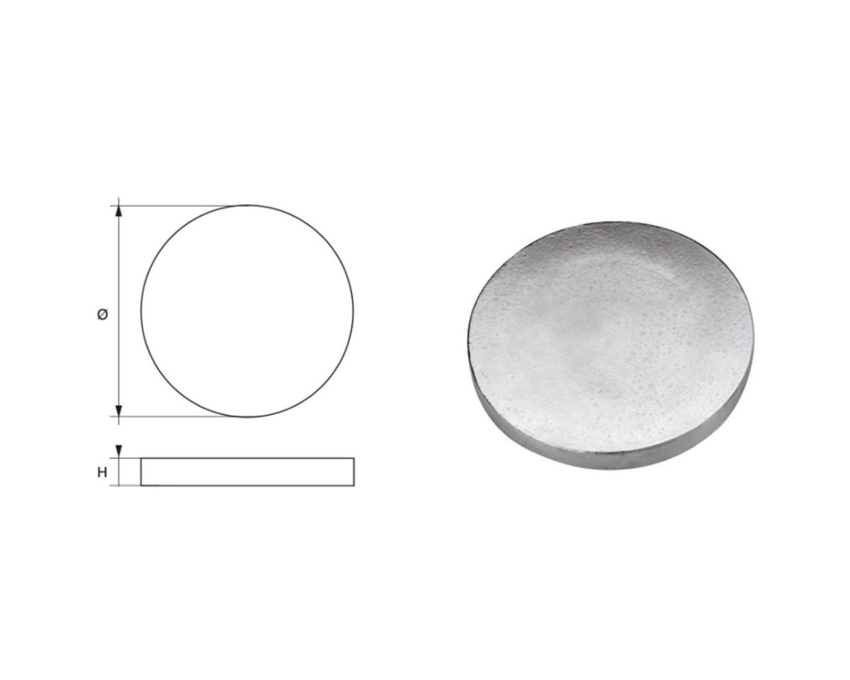 Slika Cink anoda Ø150x25mm 3,3kg