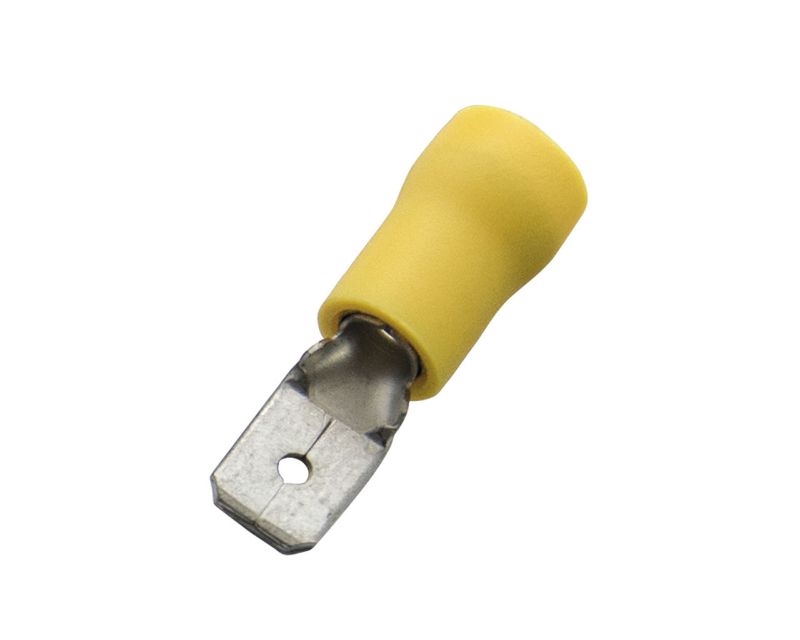 Slika STOPICA FASTON M 4-6mm2 6,3X0,8 ŽUTA (100)