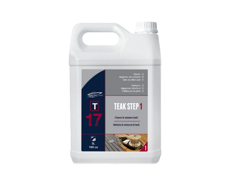 Slika Nautic Clean T17 Čistač tikovine "Teak Step 1" 5l