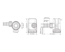Slika 1100GPH Neautomatska kaljužna pumpa [SFBP1-G1100-13A] 12V
