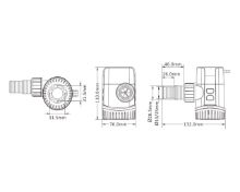 Slika 1100GPH Automatska kaljužna pumpa [SFBP2-G1100-13B] 24V, Senzor
