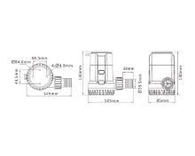 Slika 1500GPH Neautomatska kaljužna pumpa [SFBP1-G1500-13A] 12V
