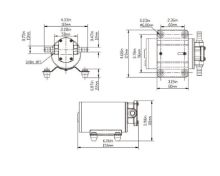 Slika Zupčasta pumpa za ulje 12V, 12.0LPM-3.2GPM [SFGP1-032-003-01]