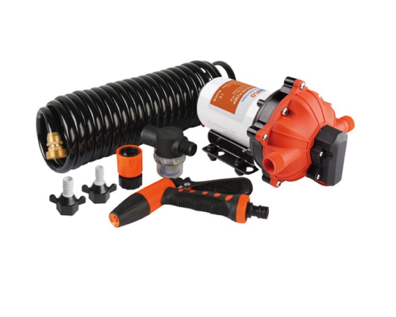 Slika Washdown komplet pumpa 12V, 18.9LPM-5.0GPM, 70PSI-4.8BAR [SFWP1-050-070-51]