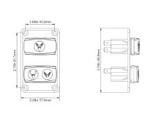 Slika QuietFlush el. WC Compact, 12V [SFMTE1-04]