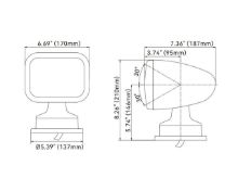 Slika LED reflektor, bijelo svjetlo 5500K [SFSL-2700W-01W]