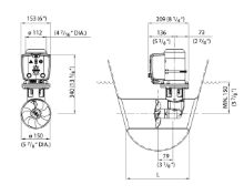 Slika Bow thruster 35kgf, 12V, tunel 150mm